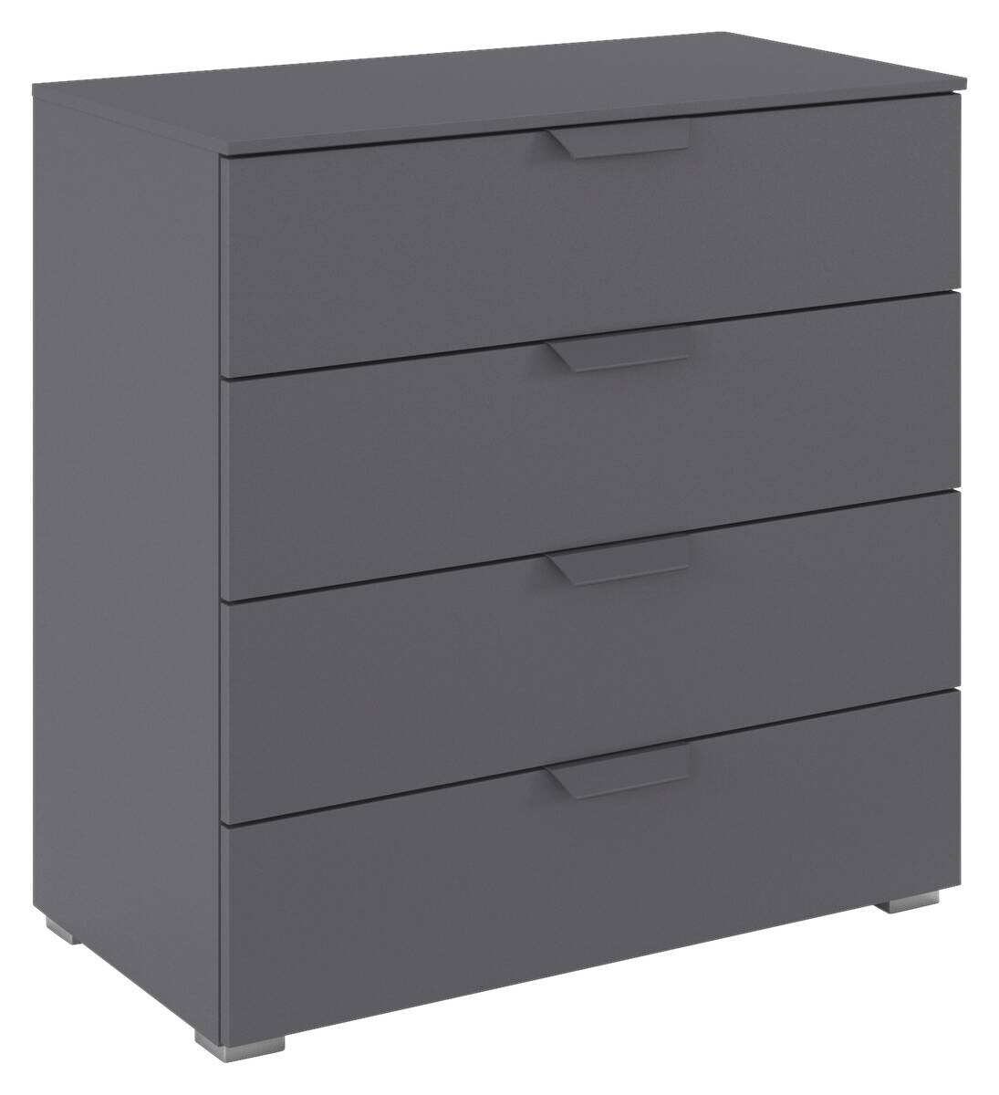 Kommode Aditio grau B/H/T: ca. 80x81x42 cm