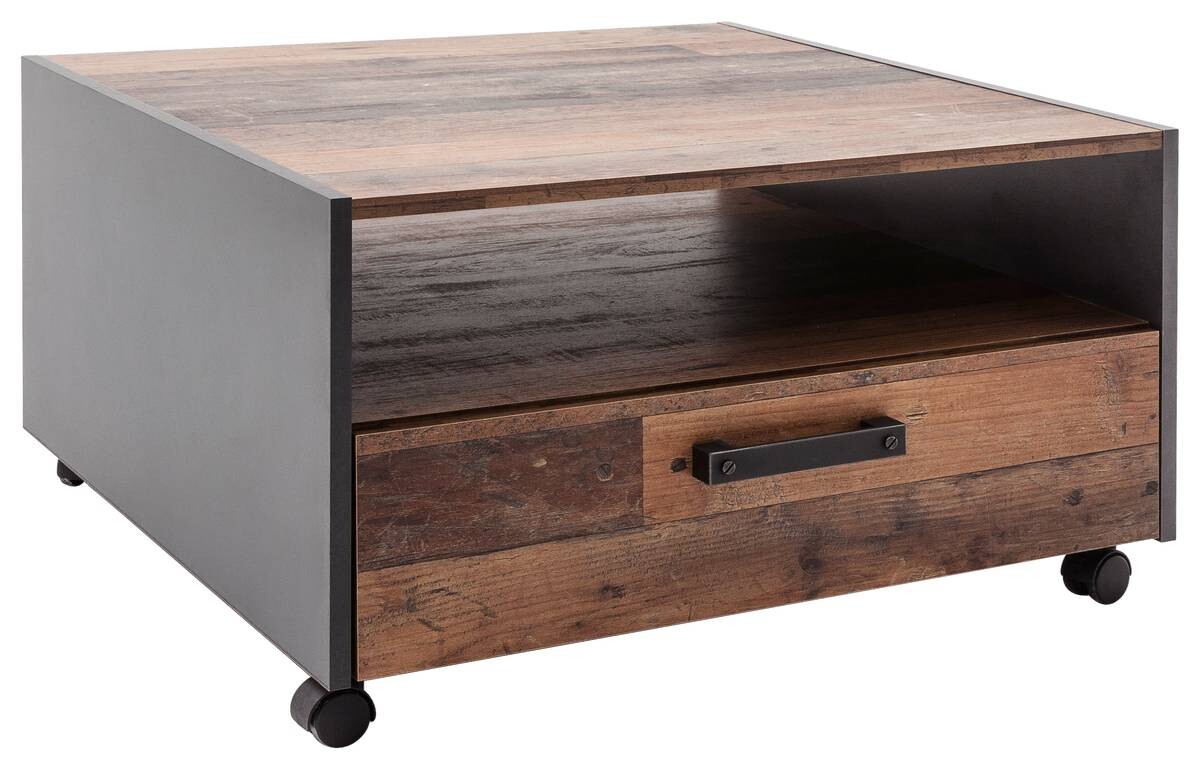 Trendteam Couchtisch Universal Old Wood B/H/T: ca. 70x40x70 cm