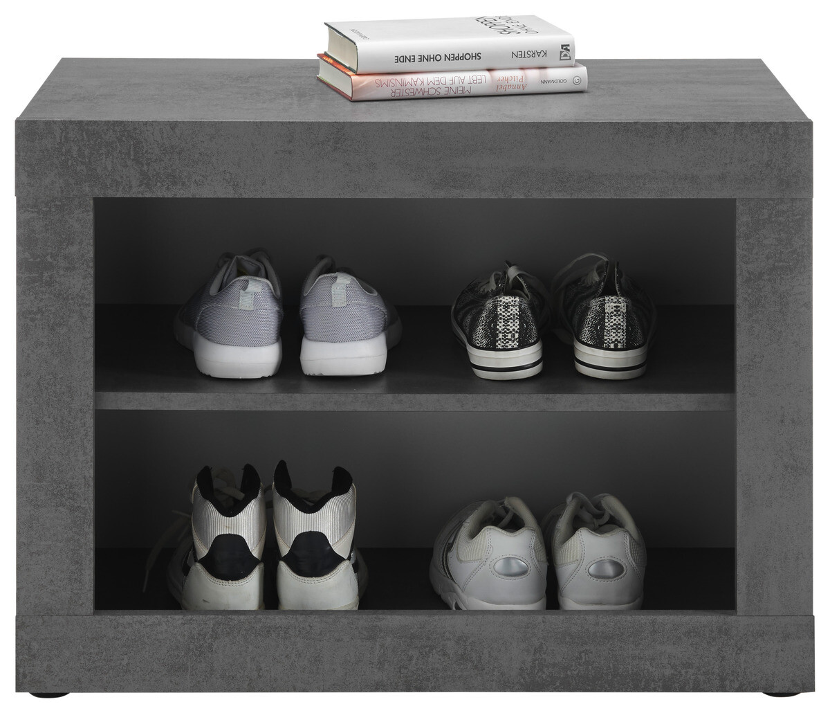 Bank Indiana Beton dunkel Optik B/H/T: ca. 68x50x37 cm