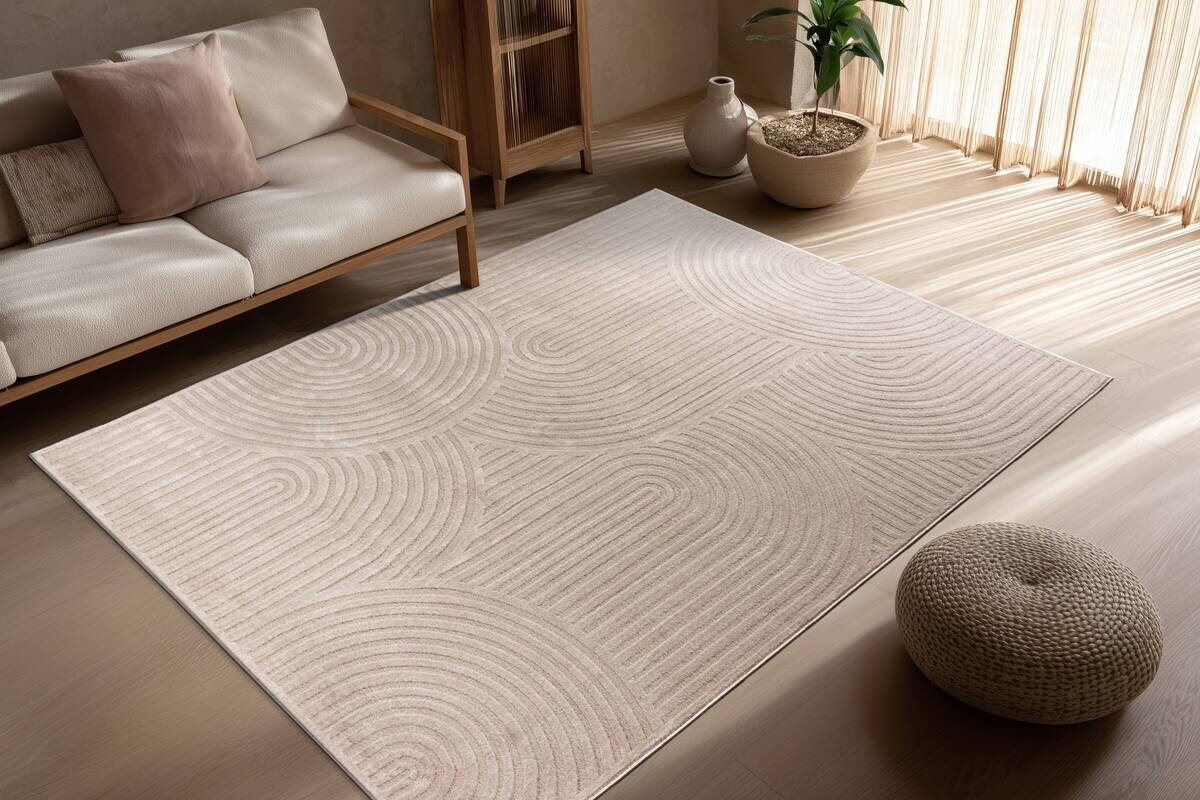 Kayoom Teppich Bandito 325 beige B/L: ca. 120x170 cm