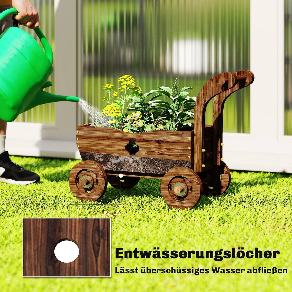 Outsunny Hochbeet B/H/T/L: ca. 38x52x38x68 cm