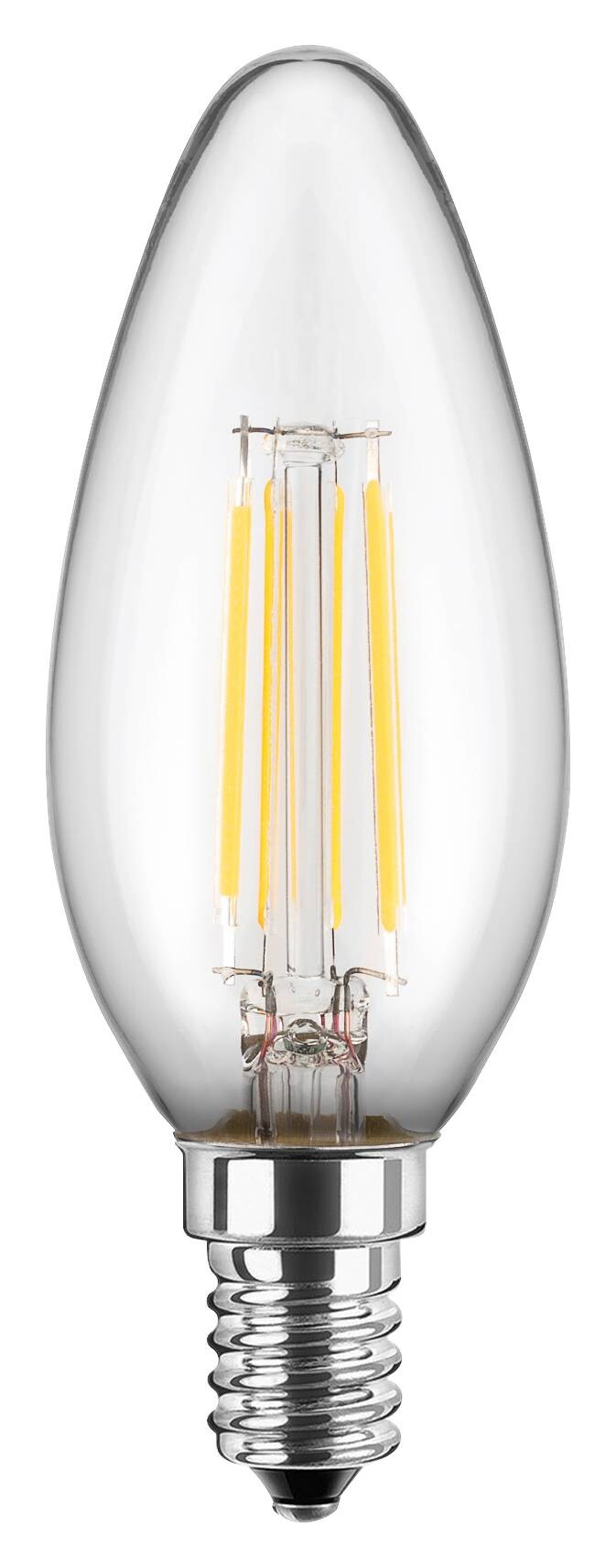 Blulaxa LED-Leuchtmittel Kerzenlampe Filamentlampe 49244 E14