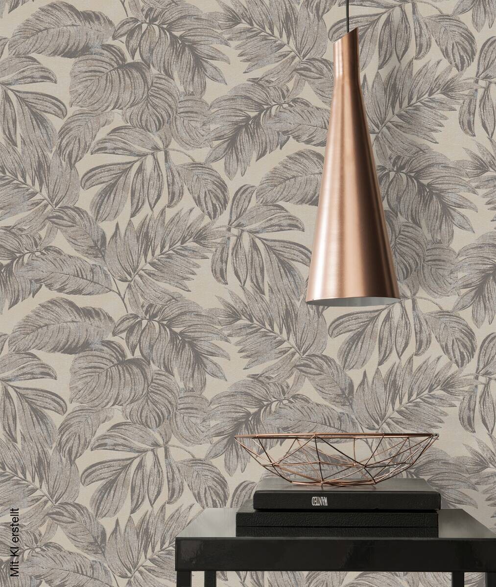 A.S.Creation Vliestapete beige grau B/H/D: ca. 53x1005x10 cm