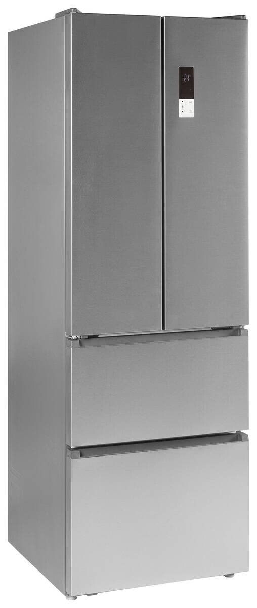 POCOline French-Door Kühl-/Gefrierkombination FD 185-395 EIXDNF Inox B/H/T: ca. 59,5x185x68 cm