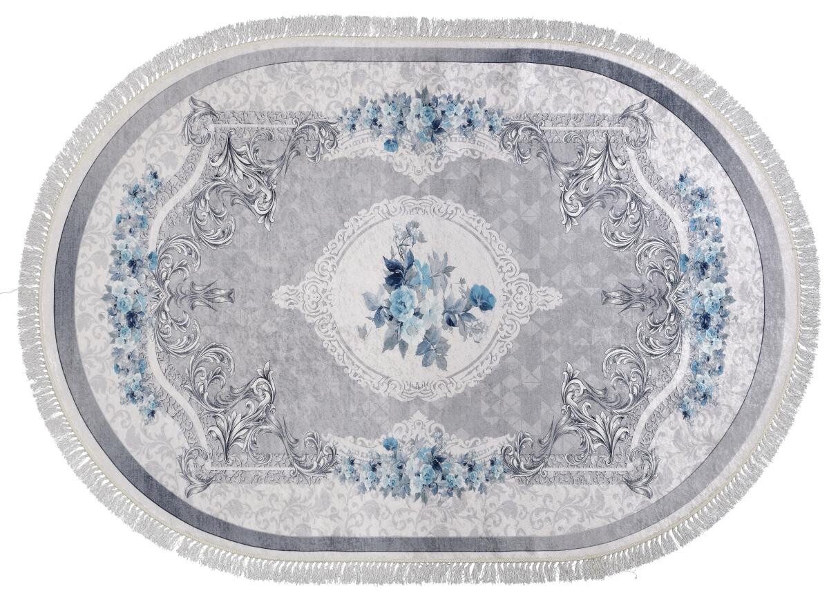 Druckteppich Sunshine grau B/L: ca. 140x200 cm