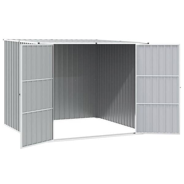 vidaXL Gerätehaus grau B/H: ca. 196x160 cm