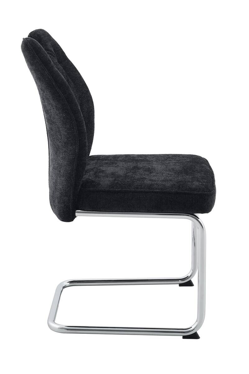Schwingstuhl Lucca schwarz B/H/T: ca. 48x94x61 cm