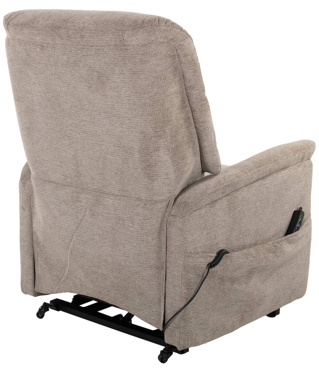 TV-Sessel Torrent XXL taupe Webstoff B/H/T: ca. 82x91x93 cm