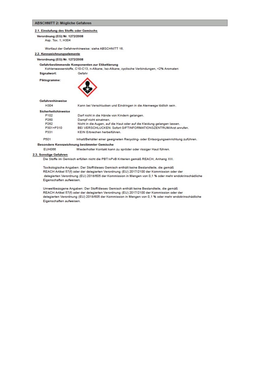 Terpentinersatz ca. 0,5 l