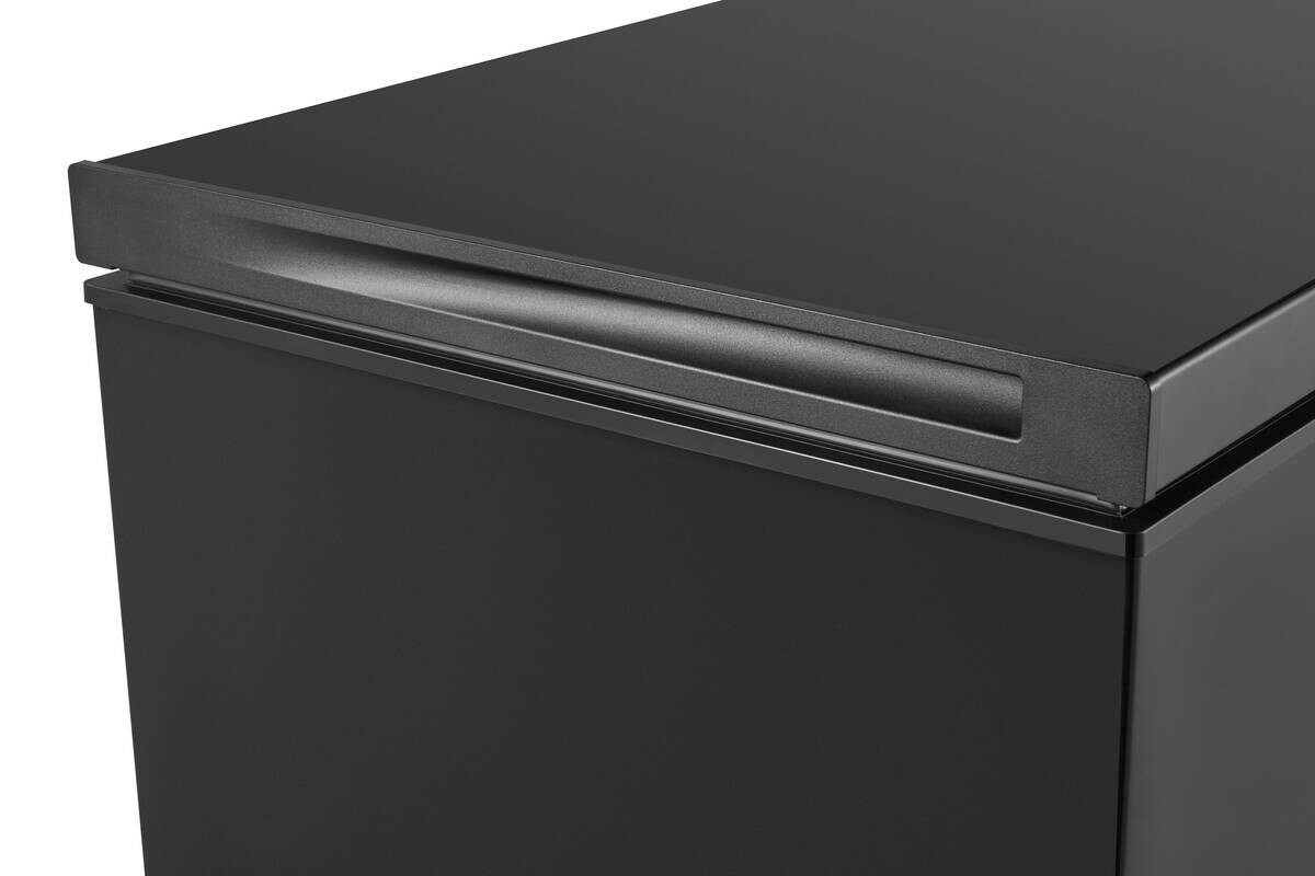 POCOline Gefriertruhe schwarz B/H/T: ca. 77x85x56 cm