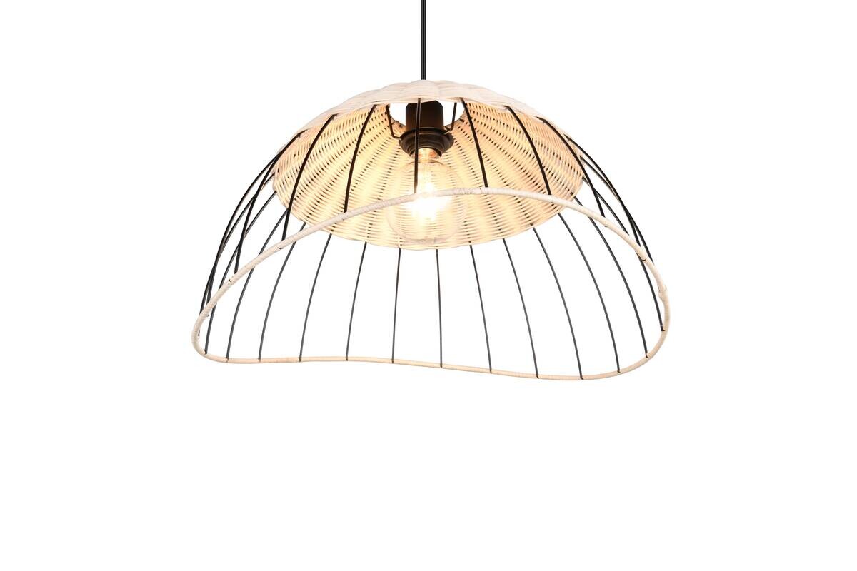 Reality Pendelleuchte schwarz Metall H: ca. 150 cm E27 1 Brennstellen