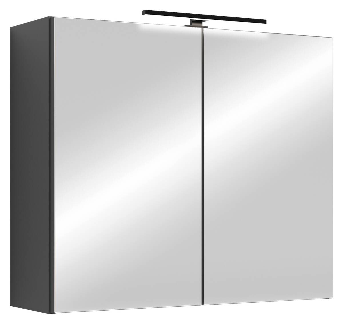 Spiegelschrank SPREE anthrazit B/H/T: ca. 70x60x15 cm