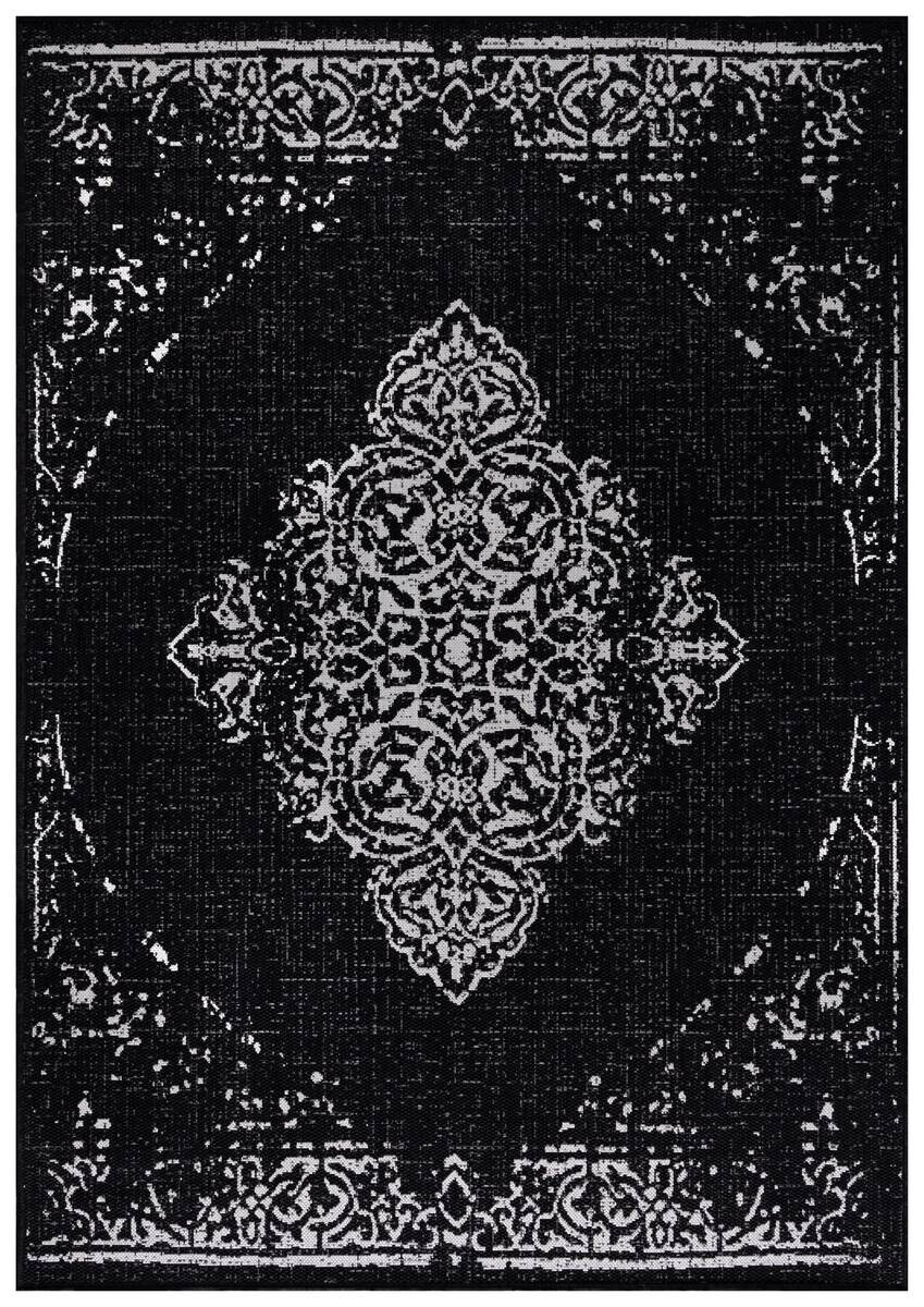 Ayyildiz Teppich SUNNY schwarz B/L: ca. 120x170 cm