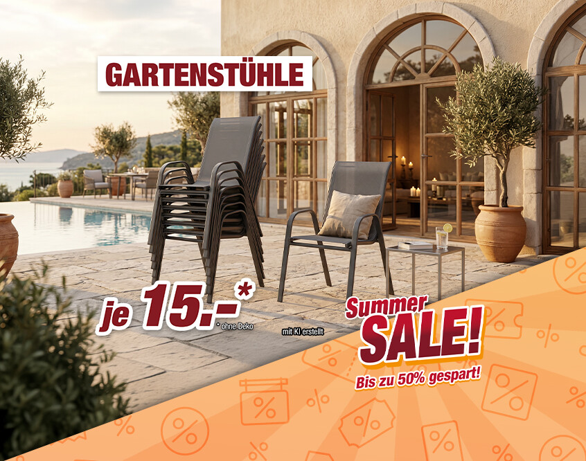 Unsere Werbe Highlights - Gartenstühle