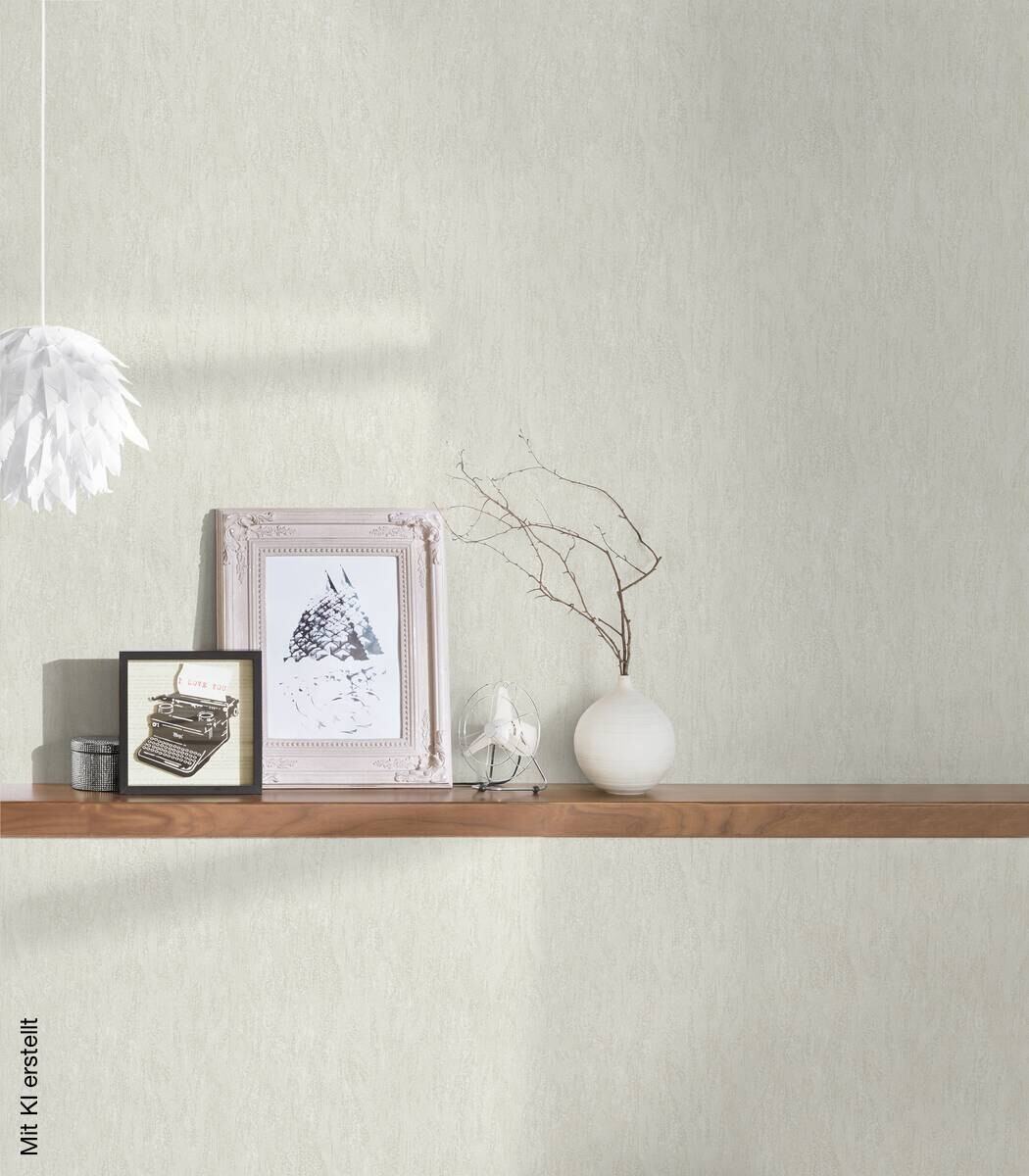 A.S.Creation Papiertapete creme B/H/D: ca. 53x1005x8,5 cm