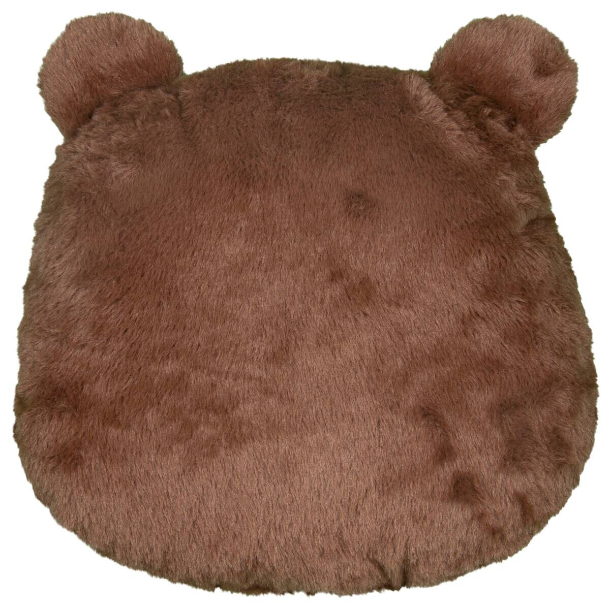 Dekokissen braun Polyester B/L: ca. 35x32 cm
