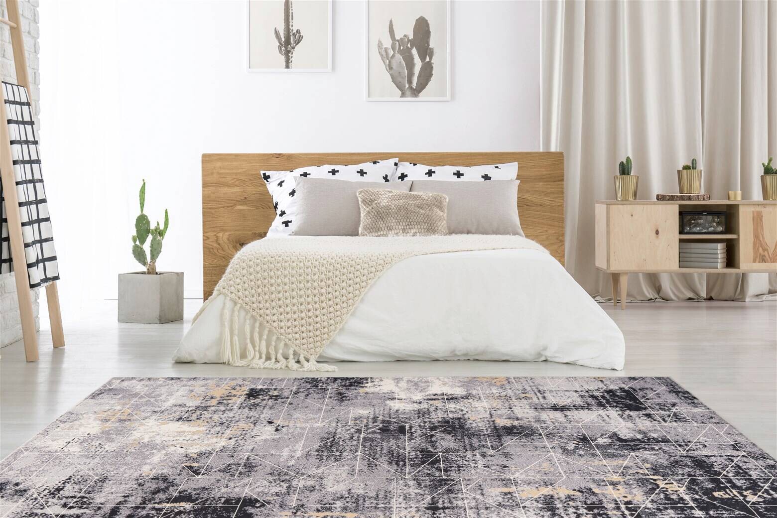 Padiro Kurzflorteppich Piemont 425 mehrfarbig B/H/L: ca. 80x1,1x150 cm