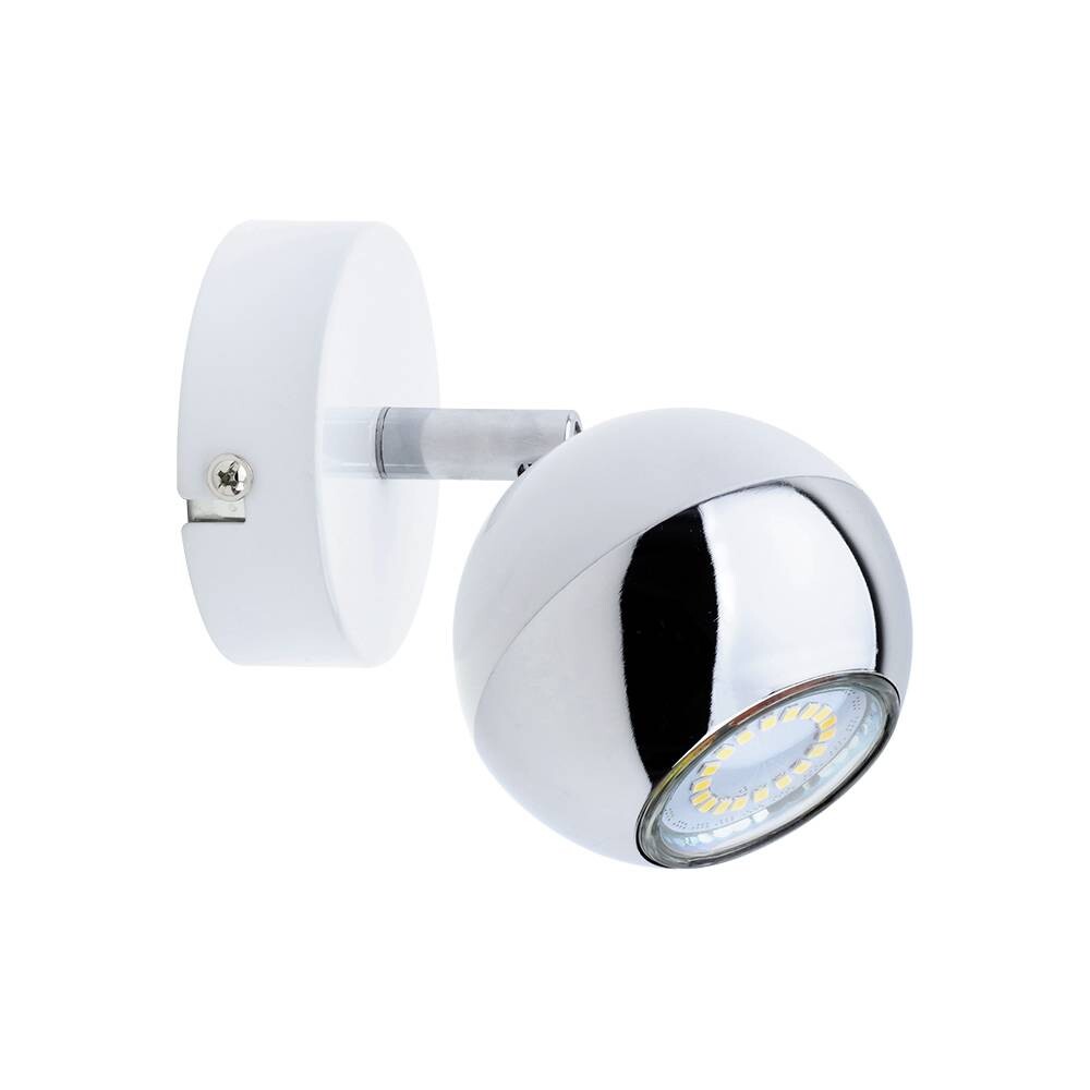 SPOT Light Spot Bianca weiß Chrom Metall B/H/L: ca. 8x8x14 cm GU10 1 Brennstellen