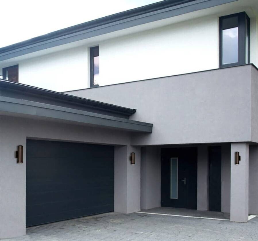 Westinghouse LED-Außenwandleuchte Marius Metall B/H/L: ca. 13x31x13 cm