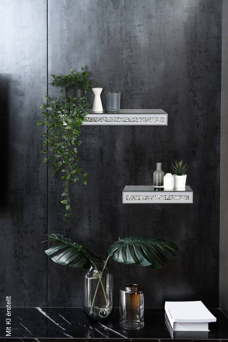 Wandregal Zoe B/H/T: ca. 50x6x15 cm
