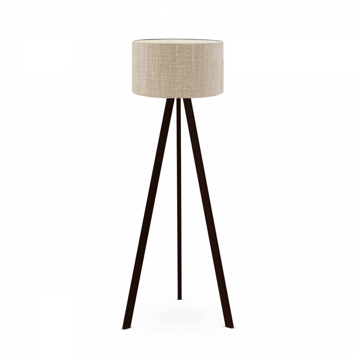 Opviq Stehleuchte PVC MDF B/H/T/L/D: ca. 38x140x38x38x38 cm E27 1 Brennstellen