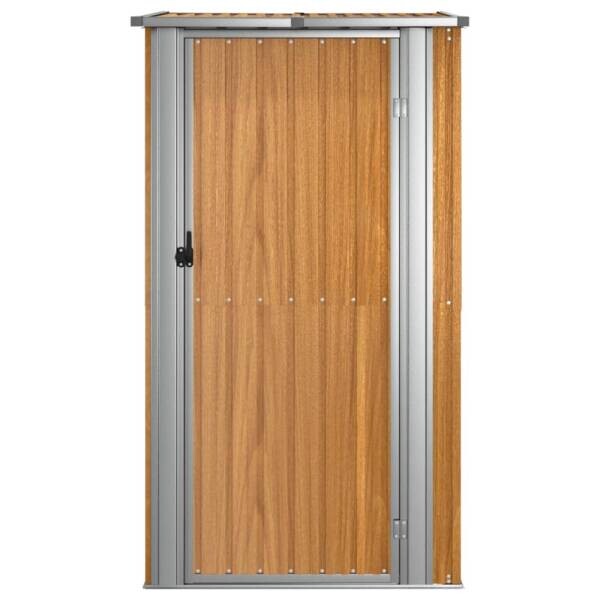 vidaXL Gartenhaus braun B/H/T: ca. 118,5x209,5x97 cm