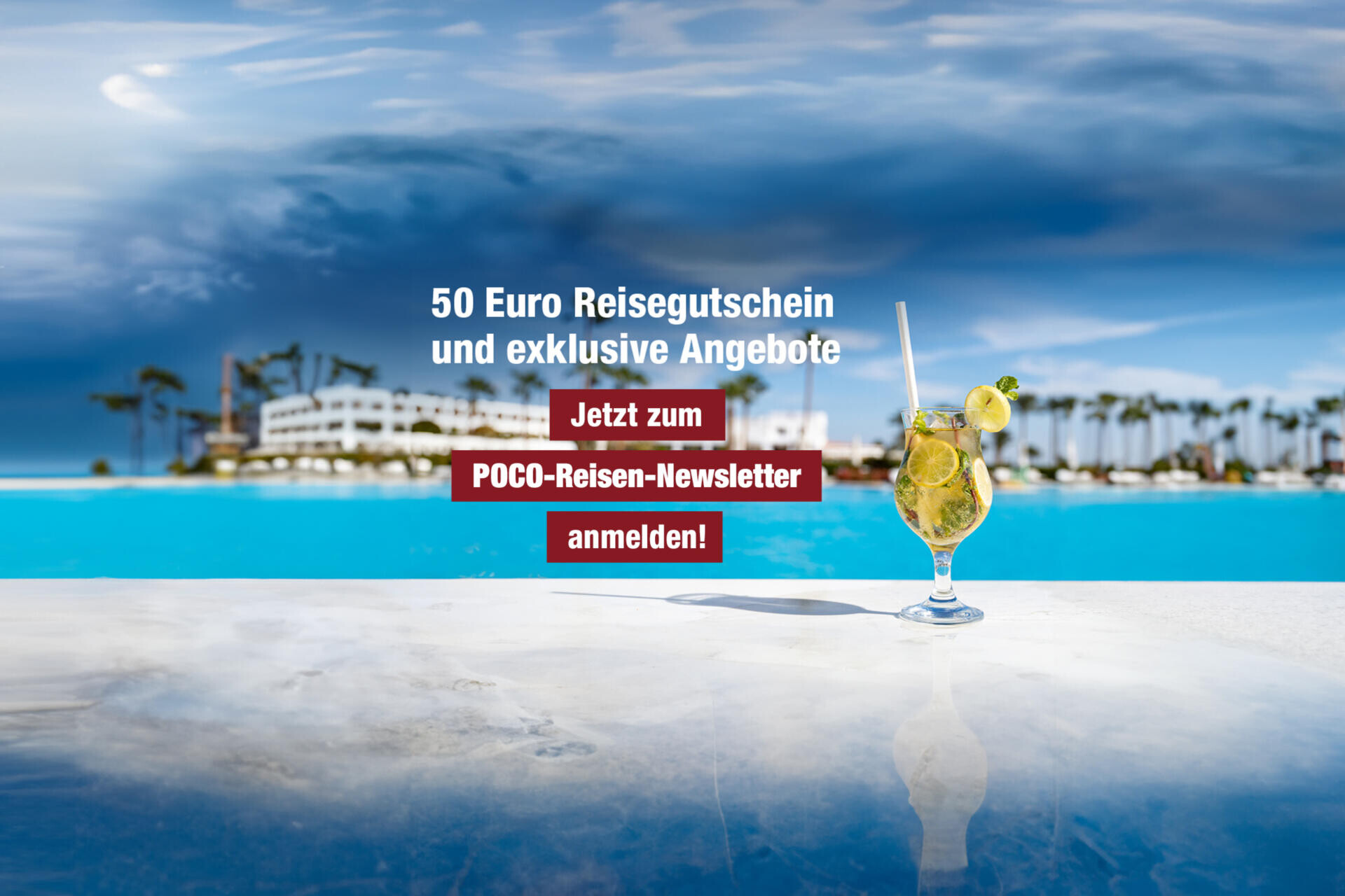 50 Euro Reisegutschein und exklusive Angebote