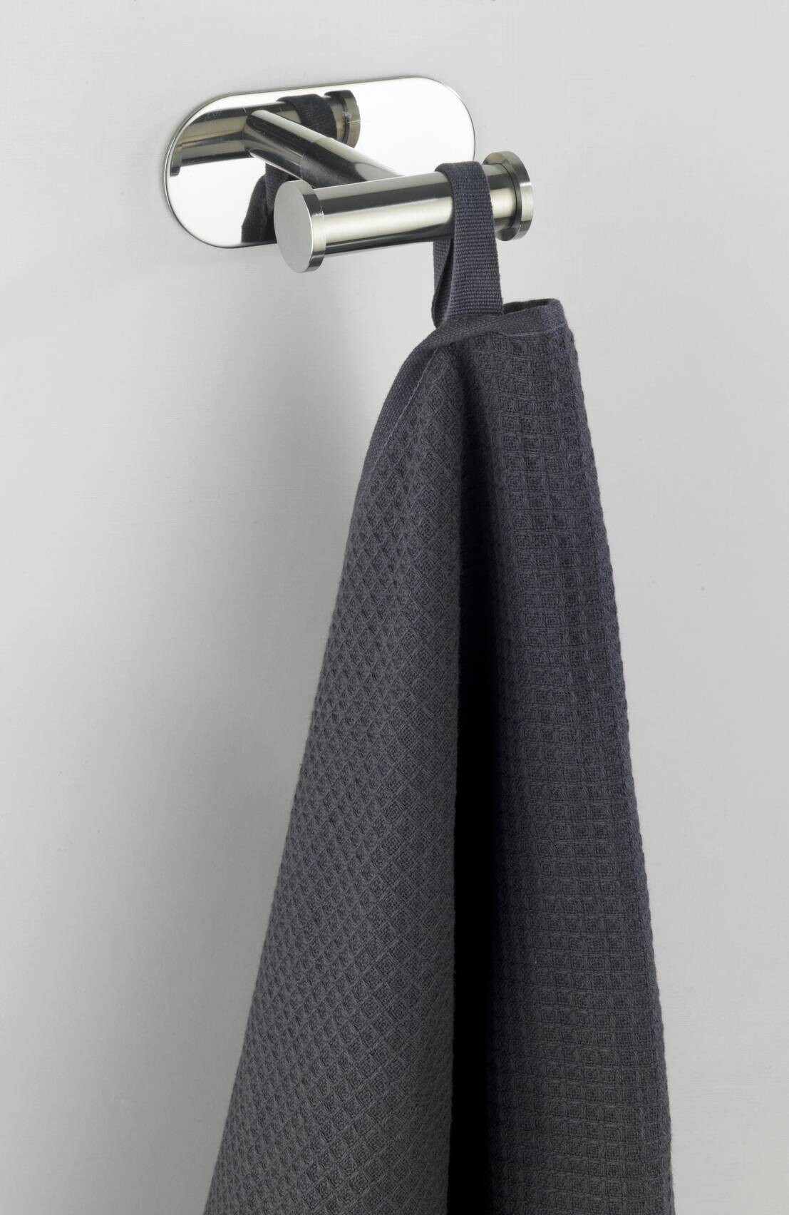 Turbo-Loc Handtuchhaken silber Metall B/H/T: ca. 10x4,5x6,5 cm