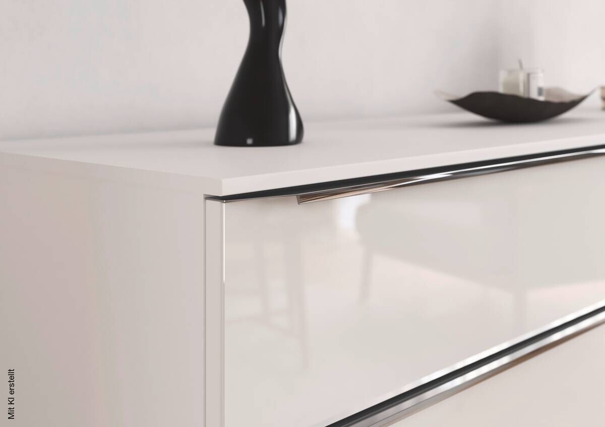 Kommode Aldono Deluxe Alpinweiß B/H/T: ca. 160x81x42 cm