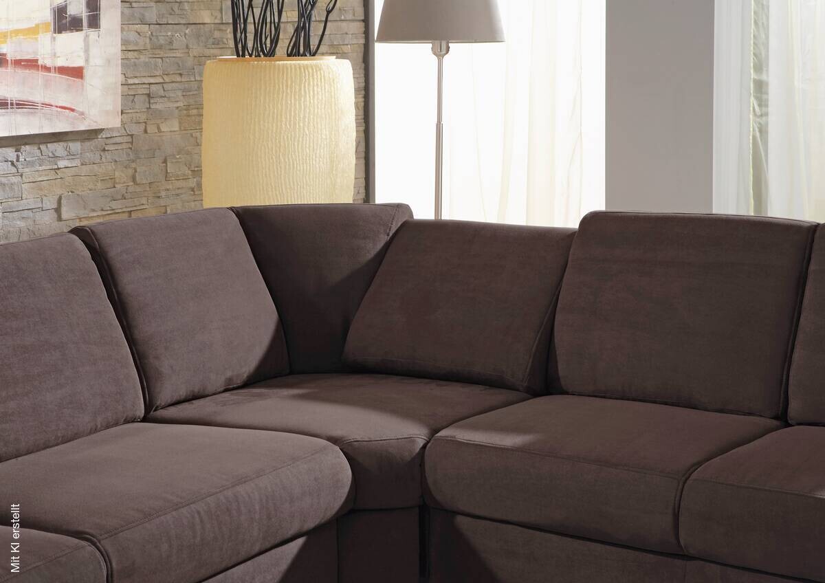 Wohnlandschaft ZE-EM05003 B/T: ca. 276x246 cm