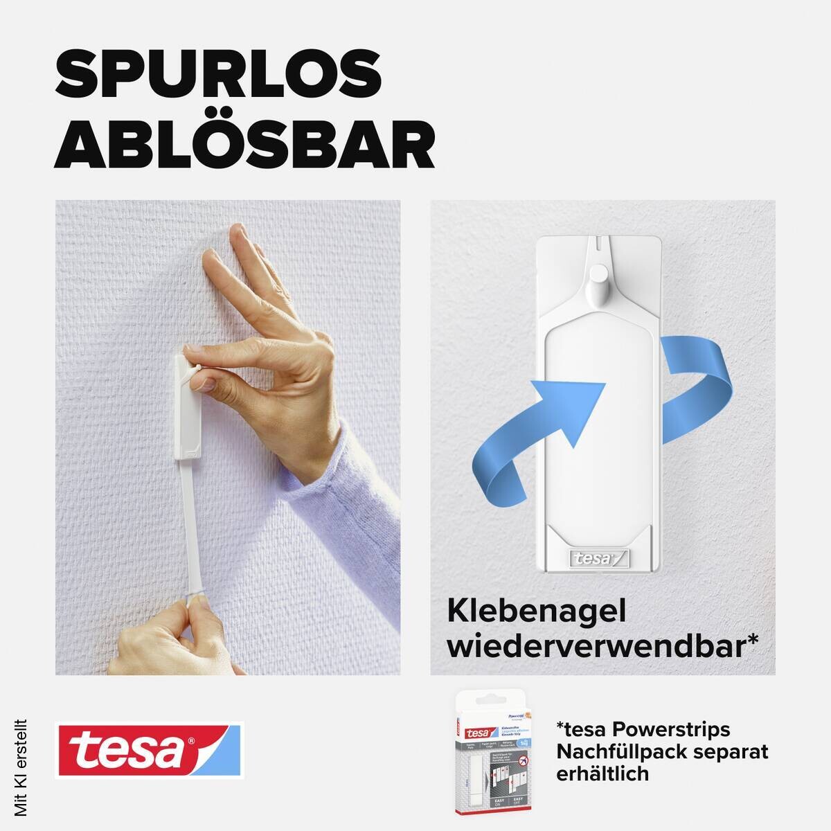 Klebenagel 2 tlg.