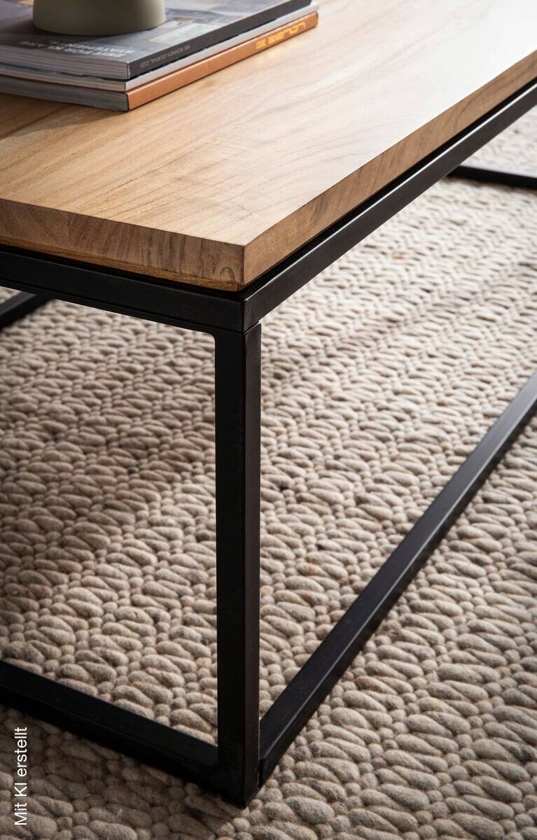 Couchtisch braun B/H/T: ca. 120x40x60 cm