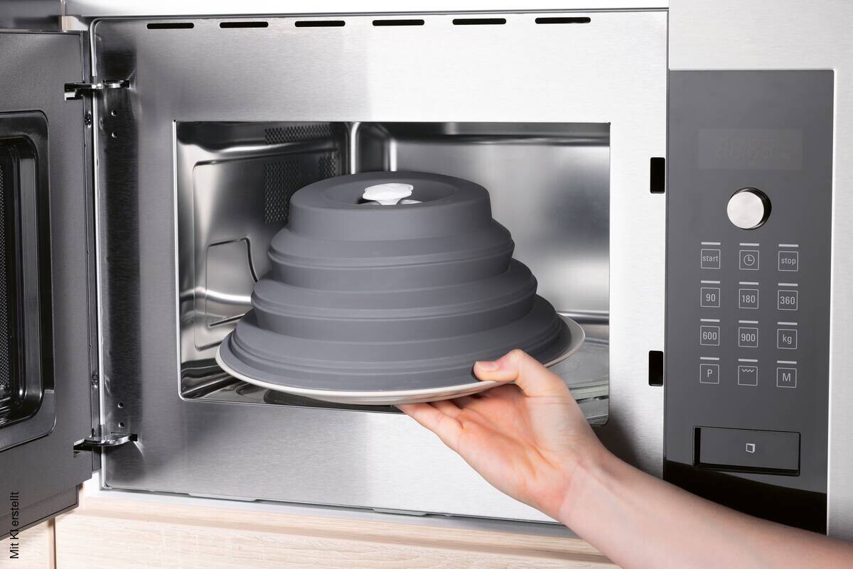 KitchBo Haushaltshelfer grau Silikon