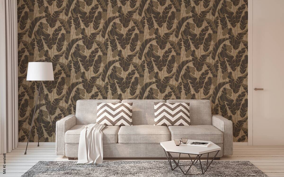 A.S.Creation Vliestapete schwarz beige B/H/D: ca. 53x1005x9,3 cm