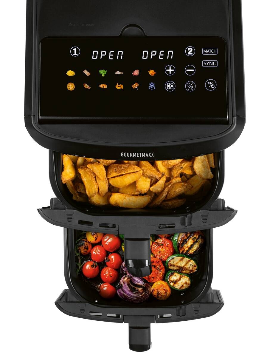 GOURMETmaxx Heißluftfritteuse