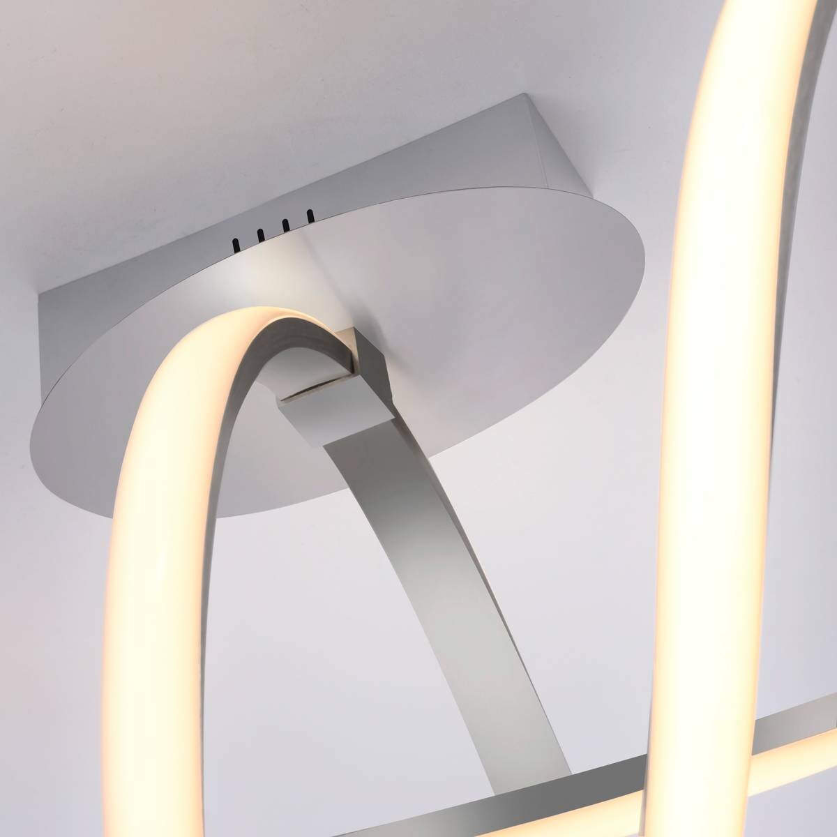 Just Light LED-Deckenleuchte MARIA 15403-95 Kunststoff Aluminium B/H/T: ca. 24,5x27x61 cm 1 Brennstellen