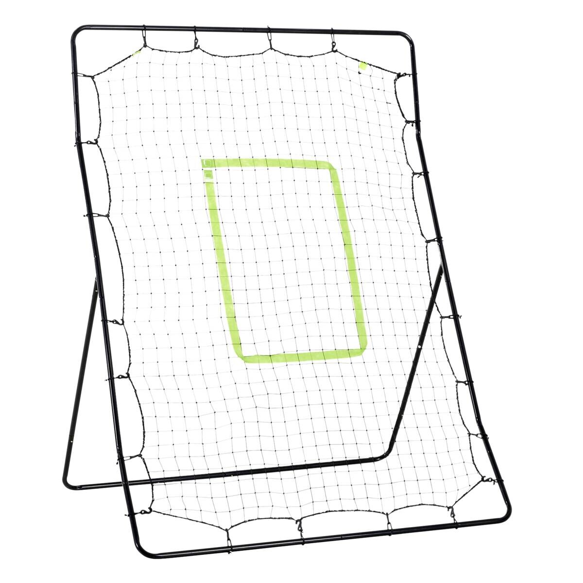 HOMCOM Rebounder schwarz Polyethylen B/H/L: ca. 90x174x123 cm