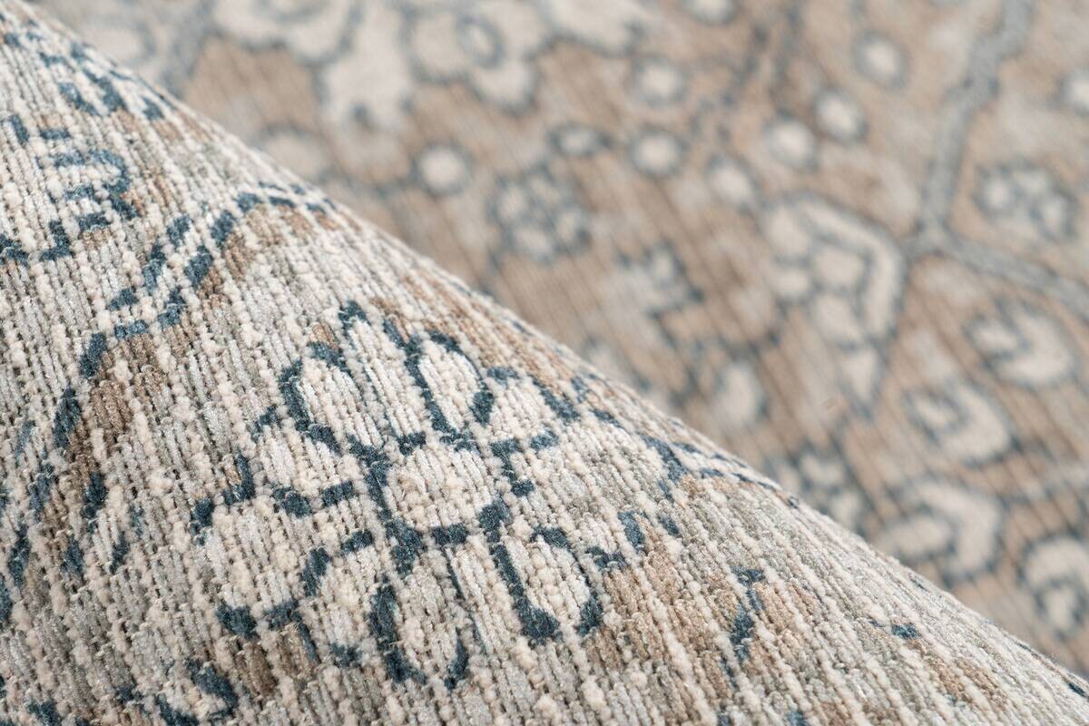 Kayoom Flachflorteppich Perry 125 beige B/L: ca. 120x170 cm