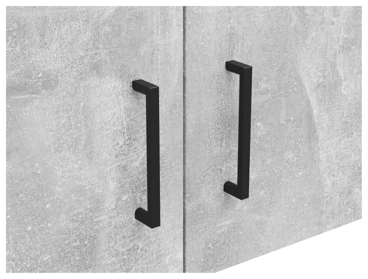 Aufsatz Multi-Stauraum Typ 50 Beton Optik B/H/T: ca. 80x35x52 cm