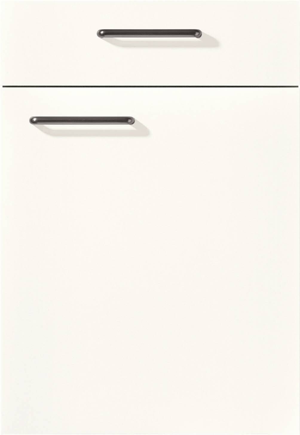 nobilia Doppelblock Easytouch Grafitschwarz Lacklaminat B/T: ca. 260x60 cm