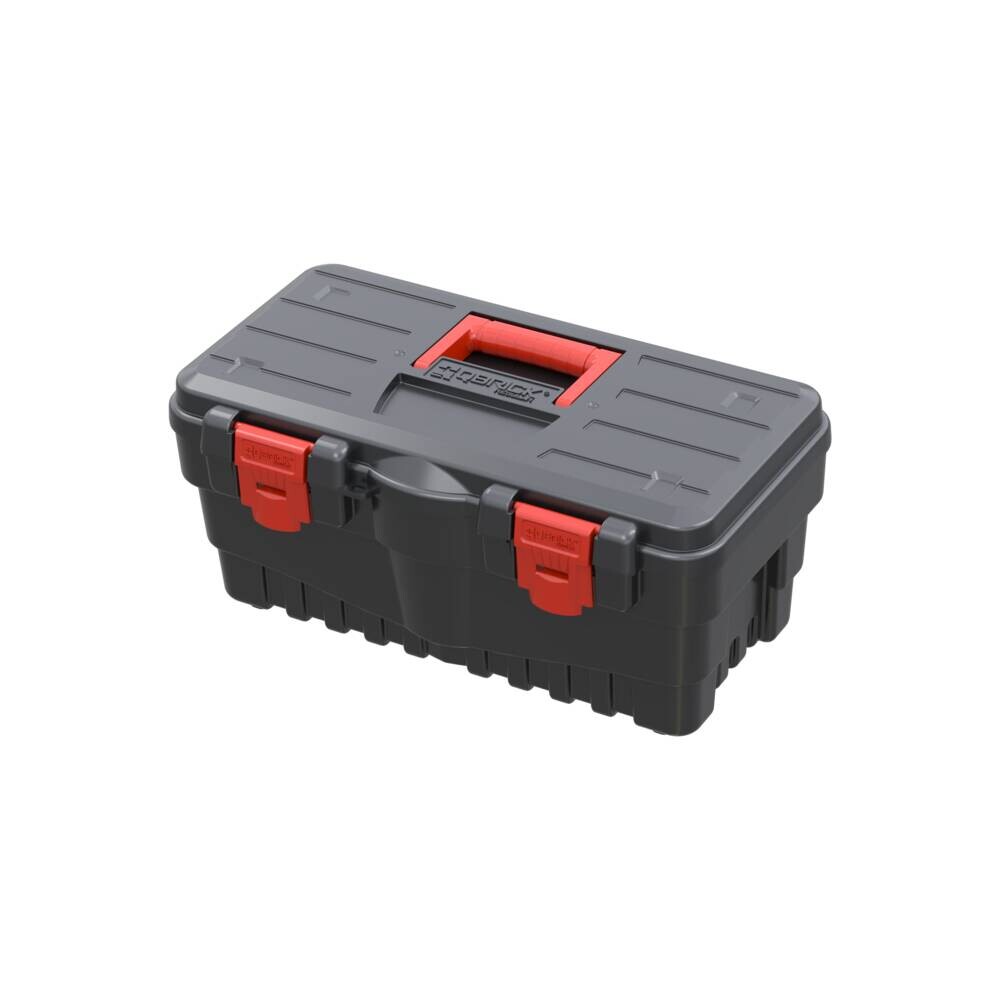 Werkzeugbox schwarz H/T/L: ca. 21,1x25,8x46,2 cm