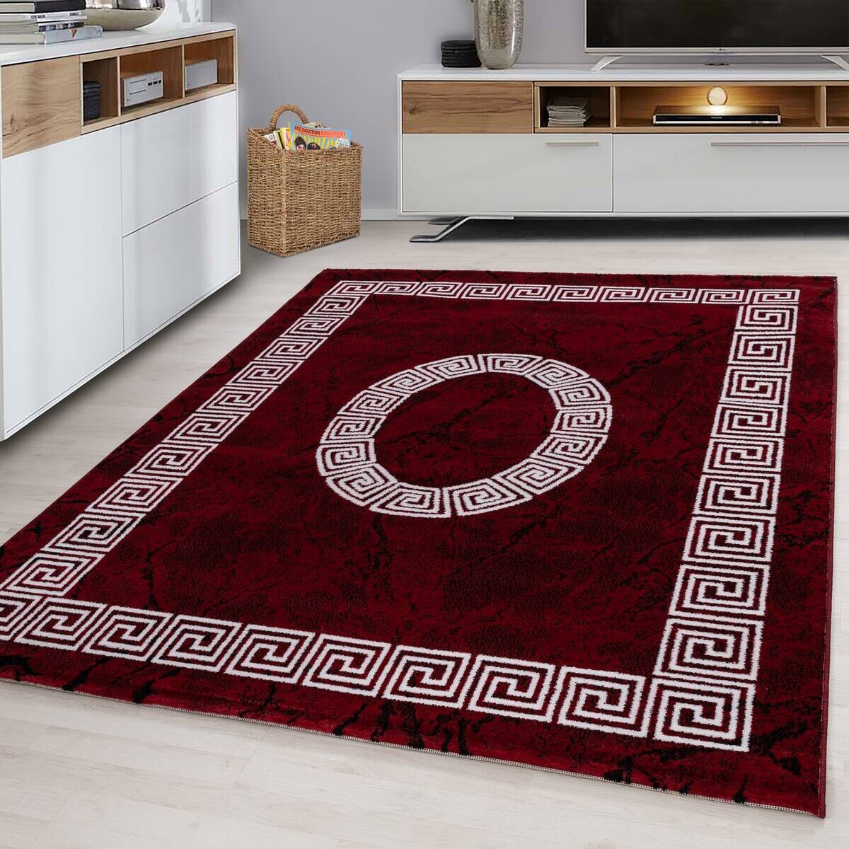Ayyildiz Teppich PLUS rot B/L: ca. 140x200 cm