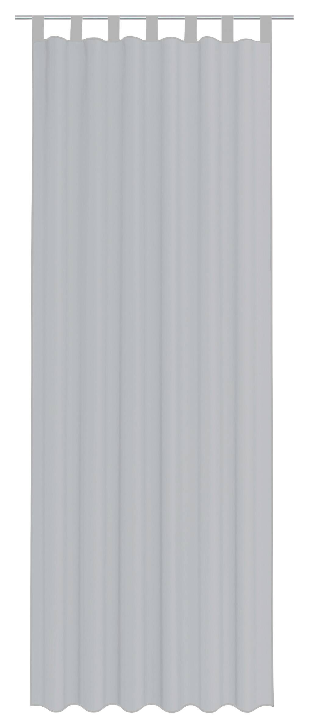 POCOline Kombivorhang Nouveau silber B/L: ca. 140x245 cm