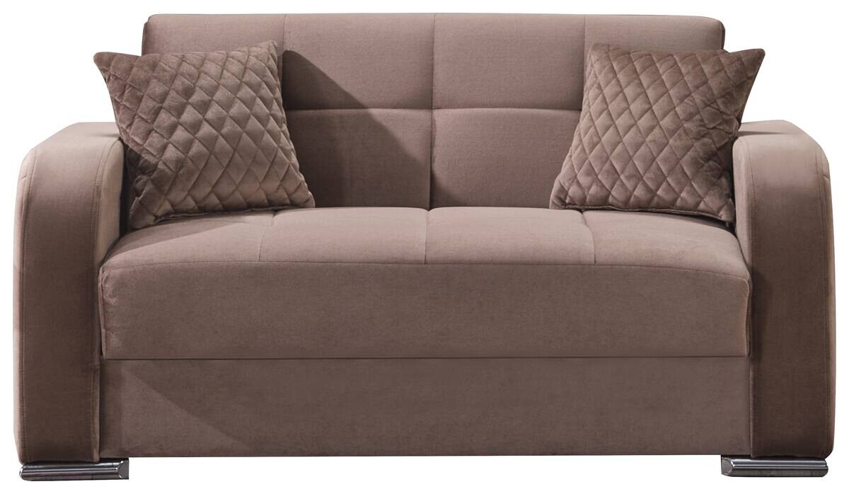 Sofa 3-2-1 Orlando graubraun B/H/T: ca. 228x84x86 cm