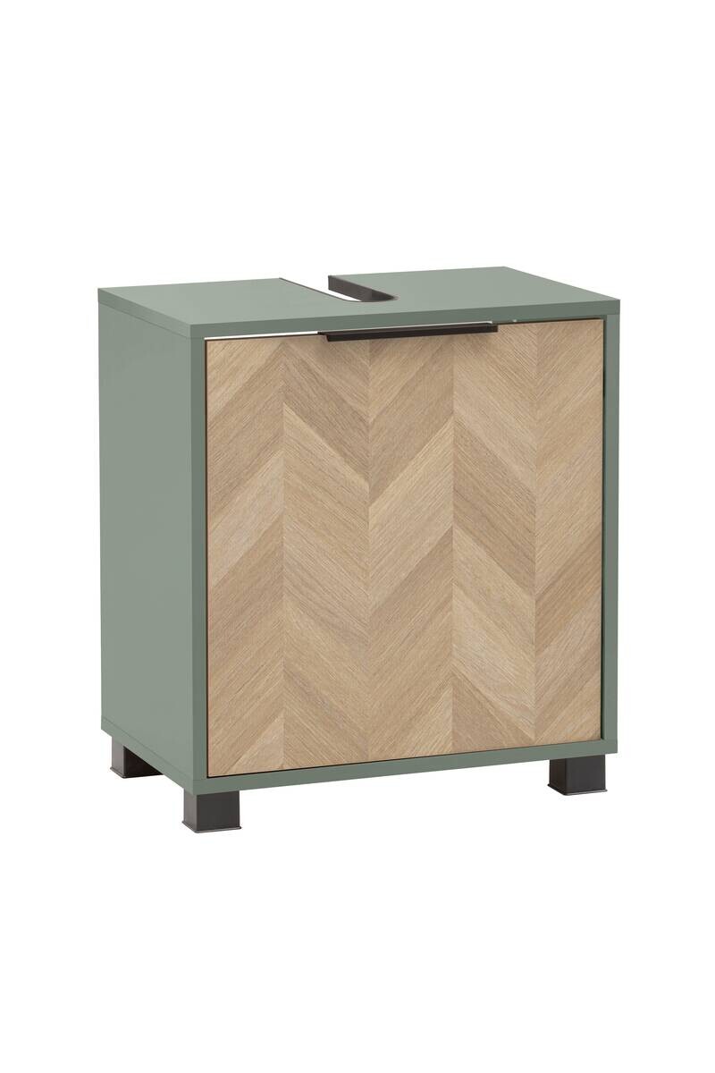 Waschbeckenunterschrank Piazza Pistazie B/H/T: ca. 50,3x56x33 cm