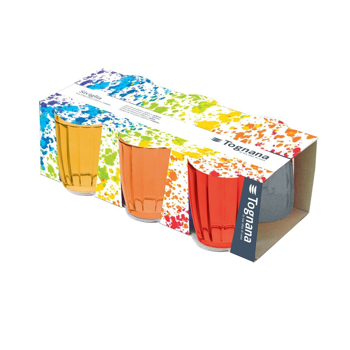 TOGNANA Gläserset SIVIGLIA mehrfarbig