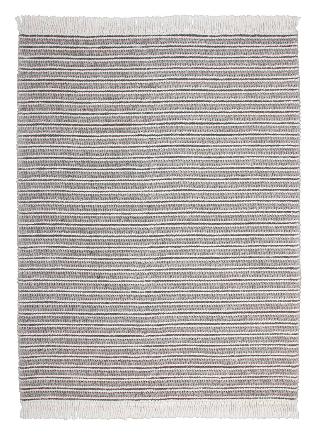 Kayoom Kurzflorteppich Natura 110 grau B/L: ca. 80x150 cm