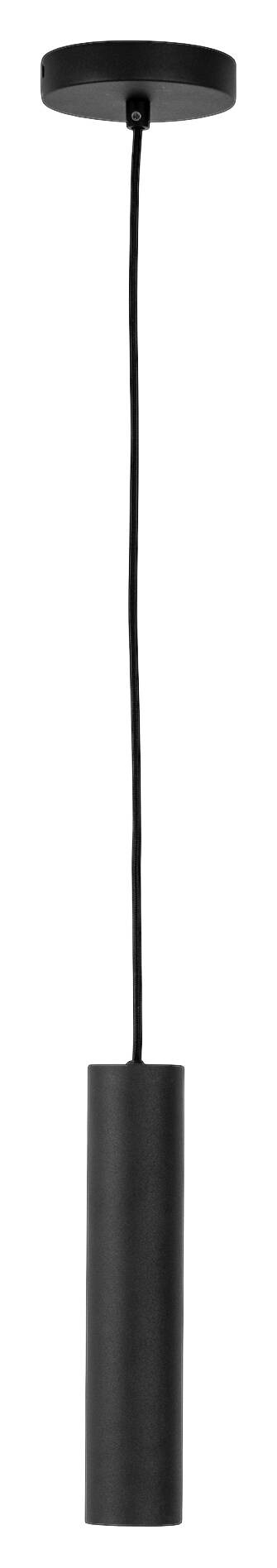 Housenordic Pendelleuchte Paris schwarz Stahl L/D: ca. 120x6 cm GU10 1 Brennstellen