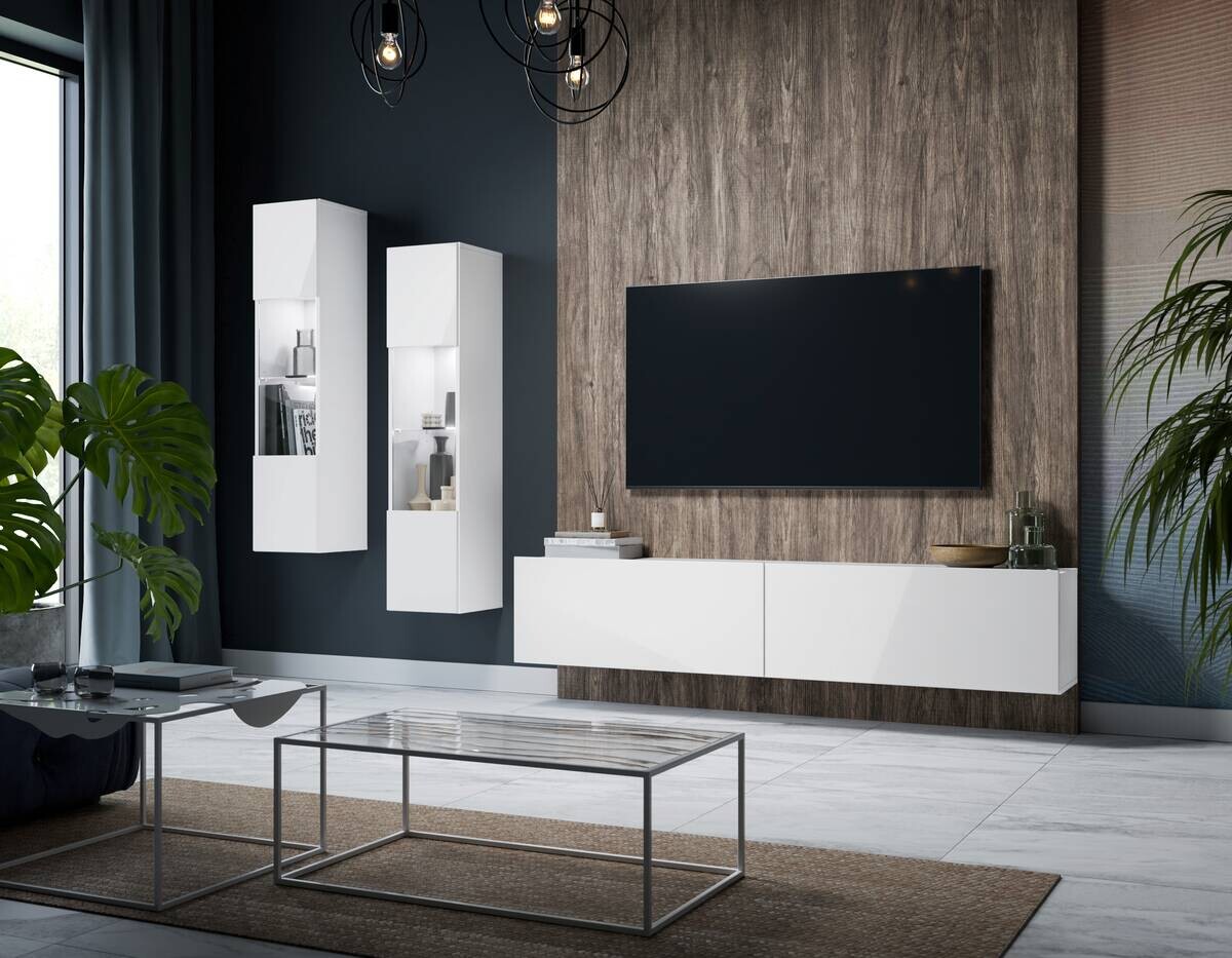 TV-Lowboard Otis weiß B/H/T: ca. 180x37x32 cm