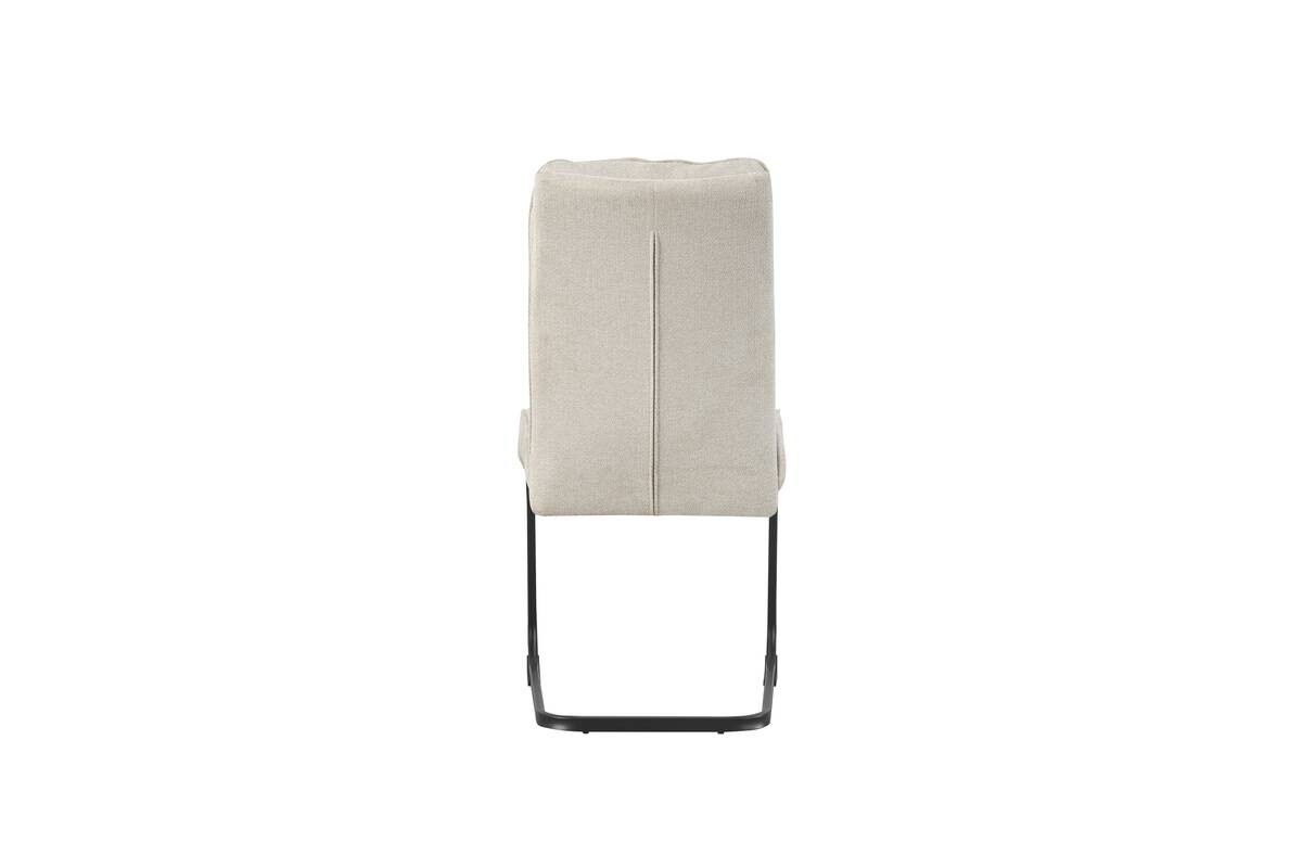 Schwingstuhl FRIEDA, 2er Set creme schwarz B/H/T: ca. 47x94x61 cm